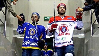 Хоккей: Алматы — Арла