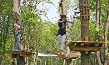 В Алматинском зоопарке открылся веревочный парк
