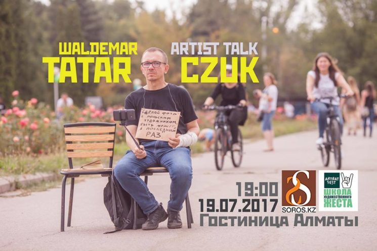 Artist talk with Waldemar Tatarczuk