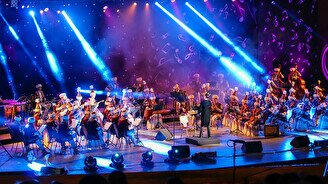 Концерт Академического фольклорно-этнографического оркестра «Отырар сазы» имени Н. Тлендиева