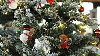 Новогодняя елка в Резиденции Деда Мороза