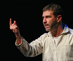 Спектакль Евгения Гришковца «Театр отчаяния или отчаянный театр»