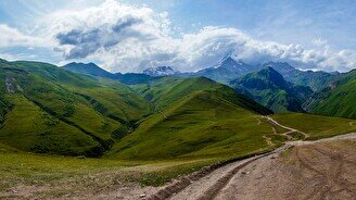 Онлайн-путешествие к вулкану Казбек