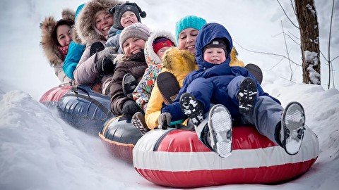 Где в Астане открылись зимние горки?