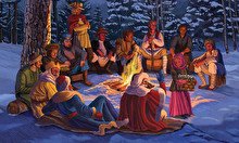 Сказка «Жыл он екі ай»