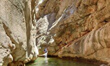 Пещера Акмечеть, пещера древнего человека, водопад и купалка на Боралдае от Klad.kz