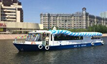 Прогулки на теплоходе в Астане