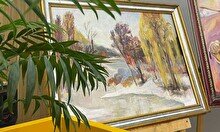 Выставка молодых художников в библиотеке имени Абая