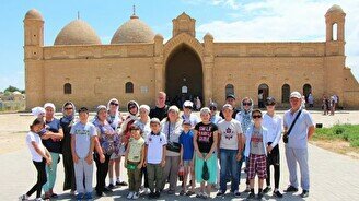 Экскурсия в мавзолей и колодец Укаша Ата, Арыстанбаб, городище Отырар, мавзолей Х.А. Яссави, подземная мечеть Хильвет и Керуен-Сарай