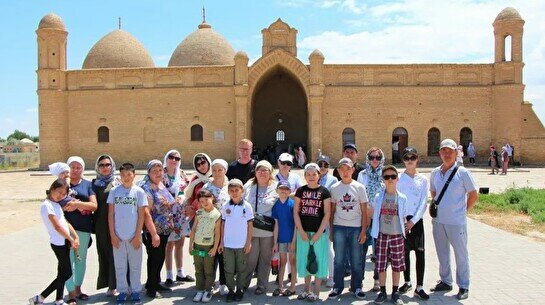 Экскурсия в мавзолей и колодец Укаша Ата, Арыстанбаб, городище Отырар, мавзолей Х.А. Яссави, подземная мечеть Хильвет и Керуен-Сарай