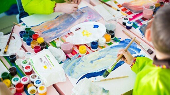 Мастер-класс по живописи для детей