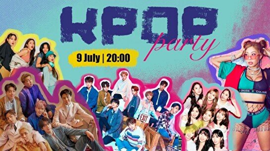 K-pop party by Performing arts center