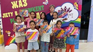 Бесплатный мастер-класс для детей в Shymkent Plaza