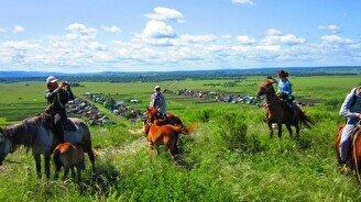 Двухчасовой конный тур по Зеленому поясу Астаны