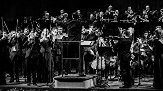 Концерт симфонического оркестра театра в Бишкеке