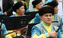 Концерт Казахского национального оркестра народных инструментов имени Курмангазы в визит-центре Sharyn