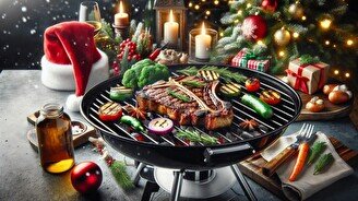 Рождественская вечеринка Christmas BBQ party: American Beef & Grills