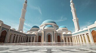Экскурсия в главную мечеть страны «Жемчужина степи»