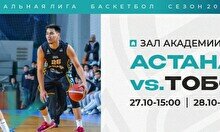 Чемпионат РК по баскетболу: «Астана» vs «Тобол»