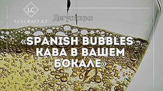 Дегустация «Spanish bubbles - Кава в вашем бокале»