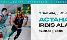 Чемпионат РК по баскетболу: «Астана» vs «Ирбис»