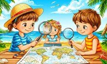 Летний городской лагерь «Wunder Почемучки: 100 секретов лета»