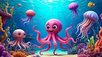 Кукольный спектакль «Переполох на дне морском» (фестиваль «Театраль»)