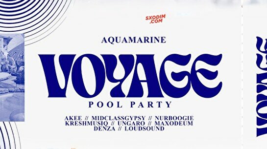 Летняя хаус-вечеринка Voyage Pool Party