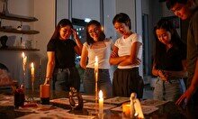 Арт-ритуал в Tequila & Stitch