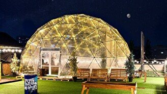 Вечерний кинопоказ под открытым небом