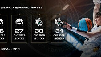 Матчи «Астаны» в Единой Молодежной Лиге ВТБ