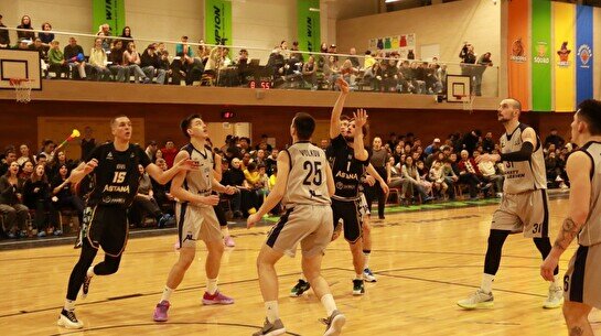 XXXIV Чемпионат Казахстана по баскетболу среди мужских команд Национальной Лиги: «Алматинский легион» против «Астана»