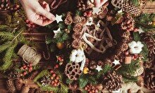 Винная дегустация «Создай свой хвойный подсвечник  с бокалом вина»