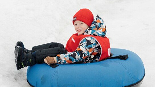 Катание на веселых баллонах