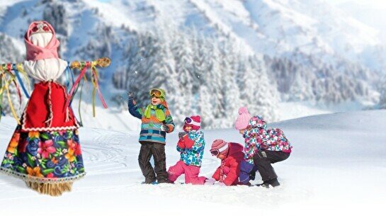 Масленица в Oi-Qaragai