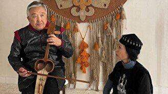 Кобыз-медитация в студии Jaryq