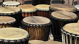 Фестиваль барабанной культуры Drum camp в Конаеве