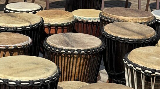 Фестиваль барабанной культуры Drum camp в Конаеве