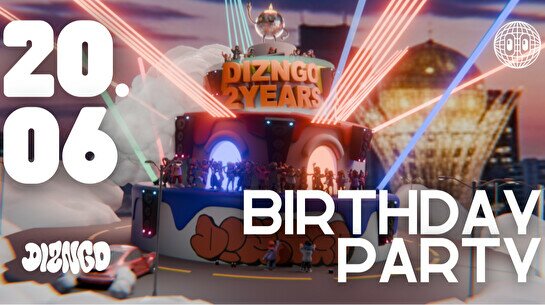 Вечеринка Dizngo 2 years