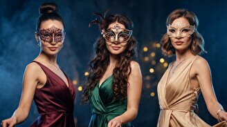 Венецианский маскарад в Baoli