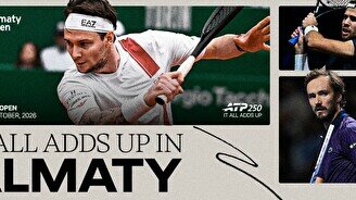 Турнир Almaty Open ATP 250 (20 октября, 18:15)