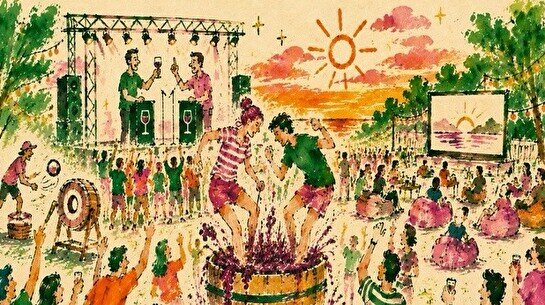 Wine picnic - большой винный пикник в Алматы
