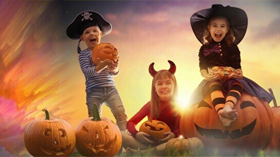 Halloween party в детском центре